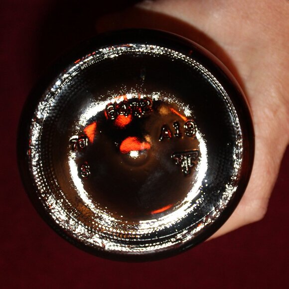 Vintage Mrs. Butterworth Jar - Amber Glass - Picture 2 of 3